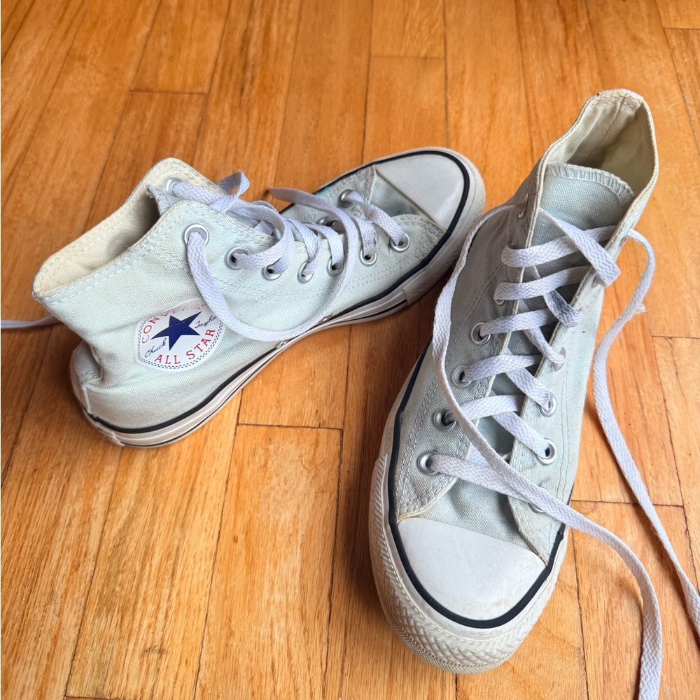 Converse High-Top Sneakers - Light Blue